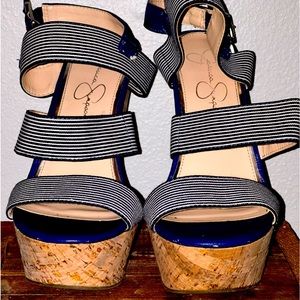 Jessica Simpson Wedges size 8.5